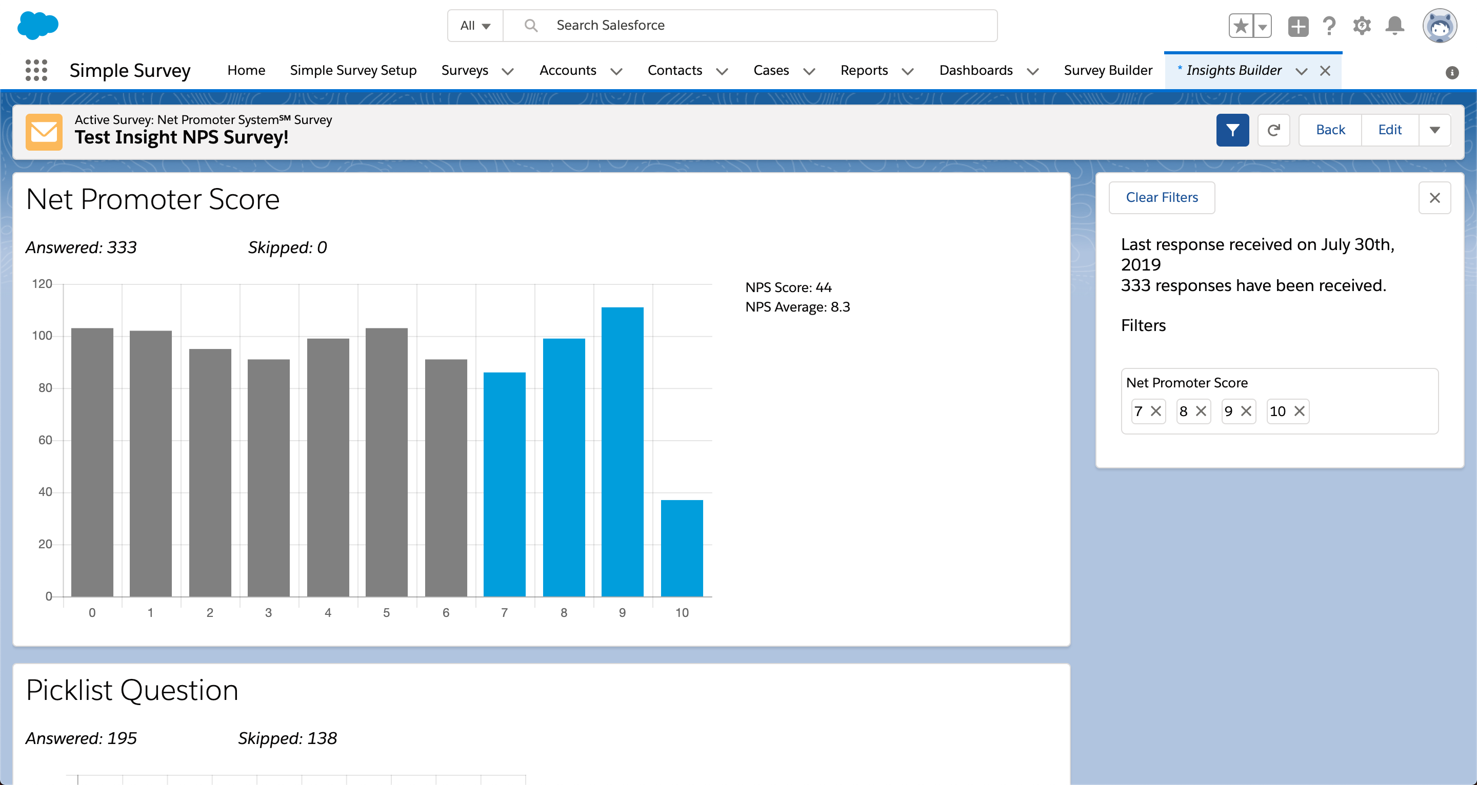 Survey Insights (Open Beta)