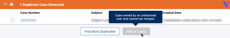 Case Merge Premium License Enforcement Check
