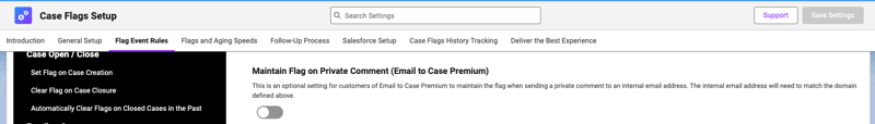 Maintain Flag on Private Comment (Email to Case Premium)